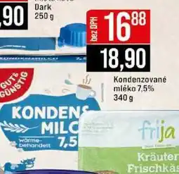 Jip Kondenzované mléko 7,5% 340 g nabídka