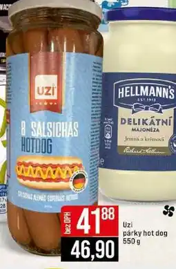 Jip Uzi párky hot dog 550 g nabídka