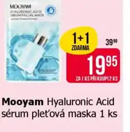 Teta Mooyam Hyaluronic Acid sérum pleťová maska nabídka