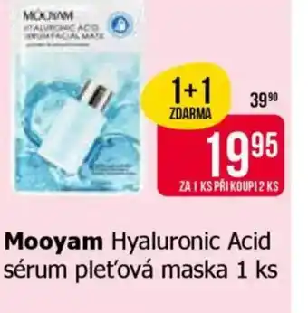 Teta Mooyam Hyaluronic Acid sérum pleťová maska nabídka