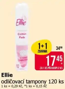 Teta Ellie odličovací tampony nabídka