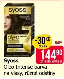 Teta Syoss Oleo Intense barva na vlasy nabídka