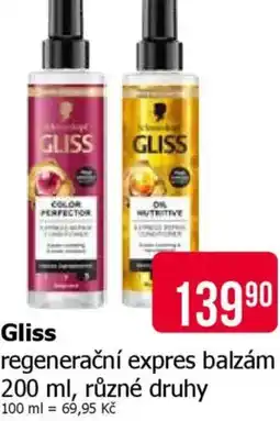 Teta Gliss regenerační expres balzám nabídka