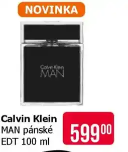 Teta Calvin Klein MAN pánské EDT nabídka