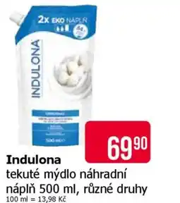 Teta Indulona tekuté mýdlo náhradní náplň nabídka