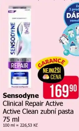 Teta Sensodyne Clinical Repair Active Active Clean zubní pasta nabídka