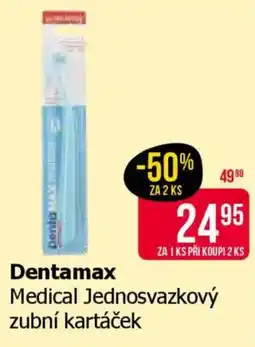 Teta Dentamax Medical Jednosvazkový zubní kartáček nabídka