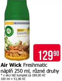 Teta Air Wick Freshmatic náplň nabídka