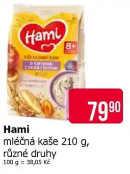 Teta Hami mléčná kaše nabídka
