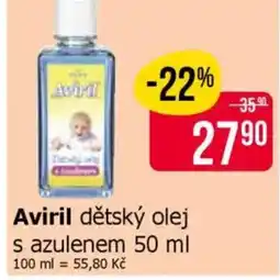 Teta Aviril dětský olej s azulenem nabídka