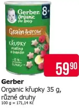 Teta Gerber Organic křupky nabídka