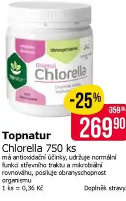 Teta Topnatur Chlorella nabídka