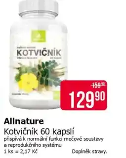 Teta Allnature Kotvičník nabídka
