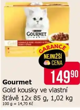 Teta Gourmet Gold kousky ve vlastní šťávě nabídka