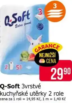 Teta Q-Soft 3vrstvé kuchyňské utěrky nabídka