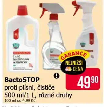 Teta BactoSTOP proti plísni, čističe nabídka