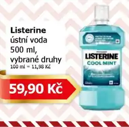 Teta Listerine ústní voda nabídka