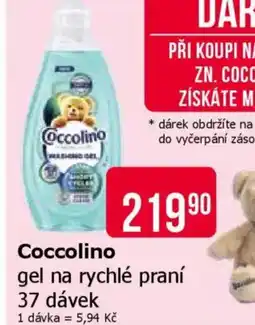 Teta Coccolino gel na rychlé praní nabídka
