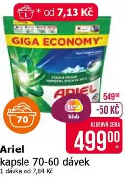 Teta Ariel kapsle nabídka