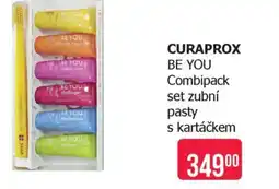 Teta CURAPROX BE YOU Combipack set zubní pasty s kartáčkem nabídka