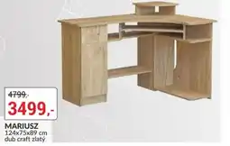 Baumax MARIUSZ 124x75x89 cm dub craft zlatý nabídka