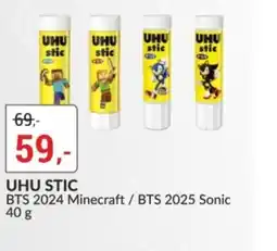 Baumax UHU STIC BTS 2024 Minecraft / BTS 2025 Sonic nabídka