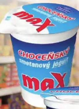 Žabka CHOCEŇSKÝ Smetanový jogurt max nabídka