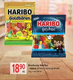 Žabka HARIBO Bonbony nabídka