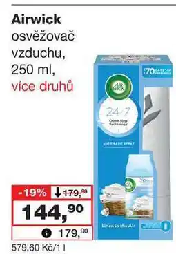 Barvy a laky drogerie Airwick osvěžovač vzduchu, 250 ml nabídka