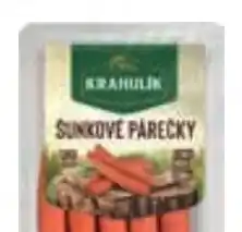 Žabka Párky šunkové nabídka