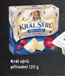 Žabka Král sýrů přírodní nabídka