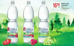 Žabka Dobrá voda ochucená nabídka