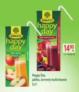 Žabka HAPPY DAY Jablko, červený multivitamín nabídka