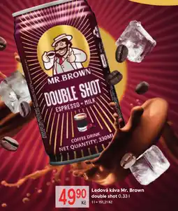 Žabka Ledová káva mr. brown double shot nabídka
