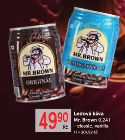 Žabka Ledová káva mr. brown nabídka
