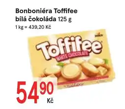 Žabka Bonboniéra toffifee bílá čokoláda nabídka