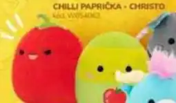 Wiky Squishmallows chilli paprička - christo nabídka
