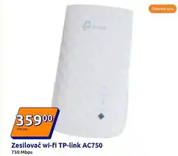 Action Zesilovač wi-fi TP-Link AC750 nabídka