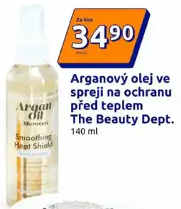 Action Arganový olej ve spreji na ochranu před teplem The Beauty Dept. nabídka