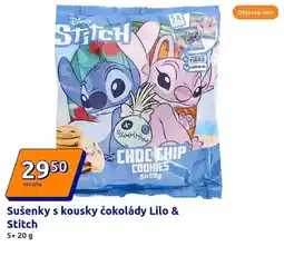 Action Sušenky s kousky čokolády Lilo & Stitch nabídka