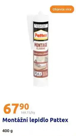 Action Montážní lepidlo Pattex nabídka