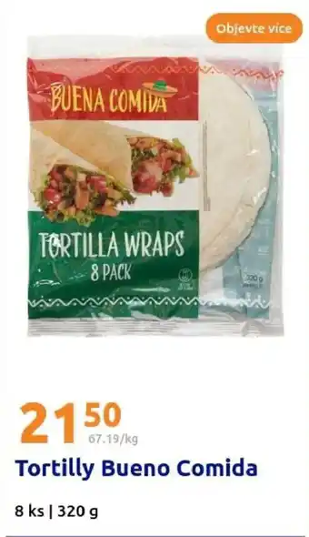 Action Tortilly Bueno Comida nabídka