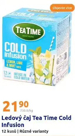 Action Ledový čaj Tea Time Cold Infusion nabídka