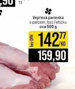 Jip Vepřová panenka s palcem, bez řetízku cca 500 g nabídka