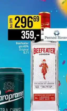 Jip Beefeater gin 40% Original 0.7l nabídka