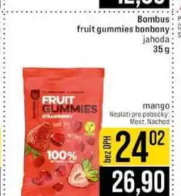 Jip Bombus fruit gummies bonbony S jahoda 35g nabídka