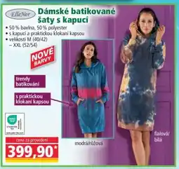 Norma Dámské batikované šaty s kapucí nabídka