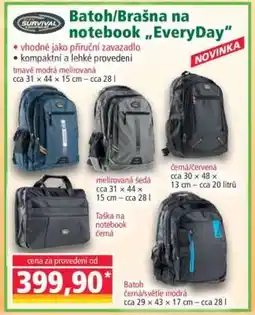 Norma Batoh/Brašna na notebook „EveryDay“ nabídka