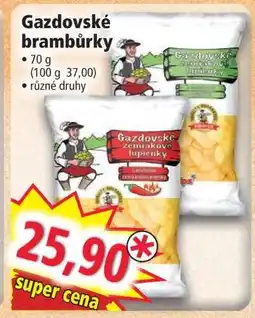 Norma Gazdovské brambůrky nabídka