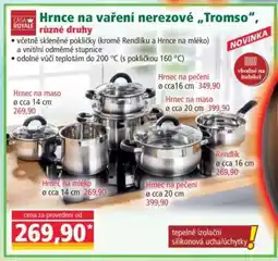 Norma Hrnec na vaření nerezové „Tromso“, různé druhy nabídka